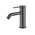 Bella Vista Mica Basin Mixer Curved Spout - Gunmetal