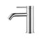 Bella Vista Mica Basin Mixer Curved Spout - Chrome