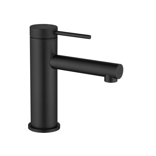 Bella Vista Mica Basin Mixer Straight Spout - Matte Black