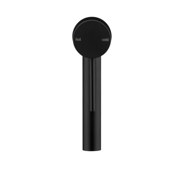 Bella Vista Mica Basin Mixer Straight Spout - Matte Black