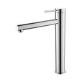 Bella Vista Mica Tall Basin Mixer Straight Spout - Chrome