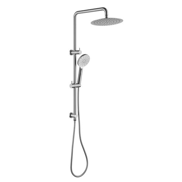 Bella Vista Mica Dual Shower Rail - Brushed Nickel