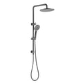 Bella Vista Mica Dual Shower Rail - Gunmetal