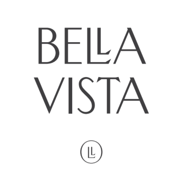 Bella Vista Mica Wall 180mm Basin / Bath Mixer Curved Spout - Brushed Nickel