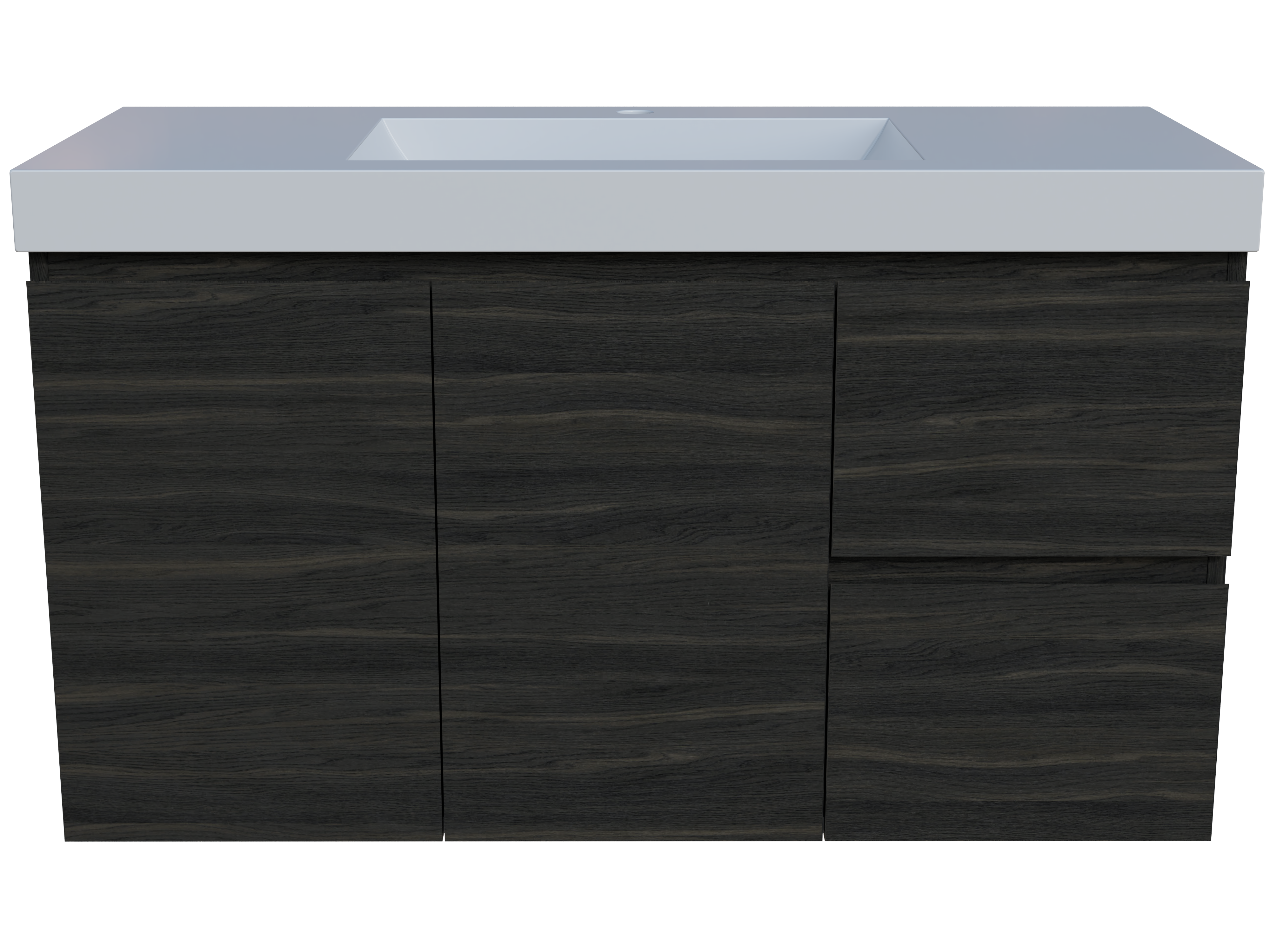 Carlo Vanity 1050mm Centre Bowl 70mm Grand Top Wall Hung