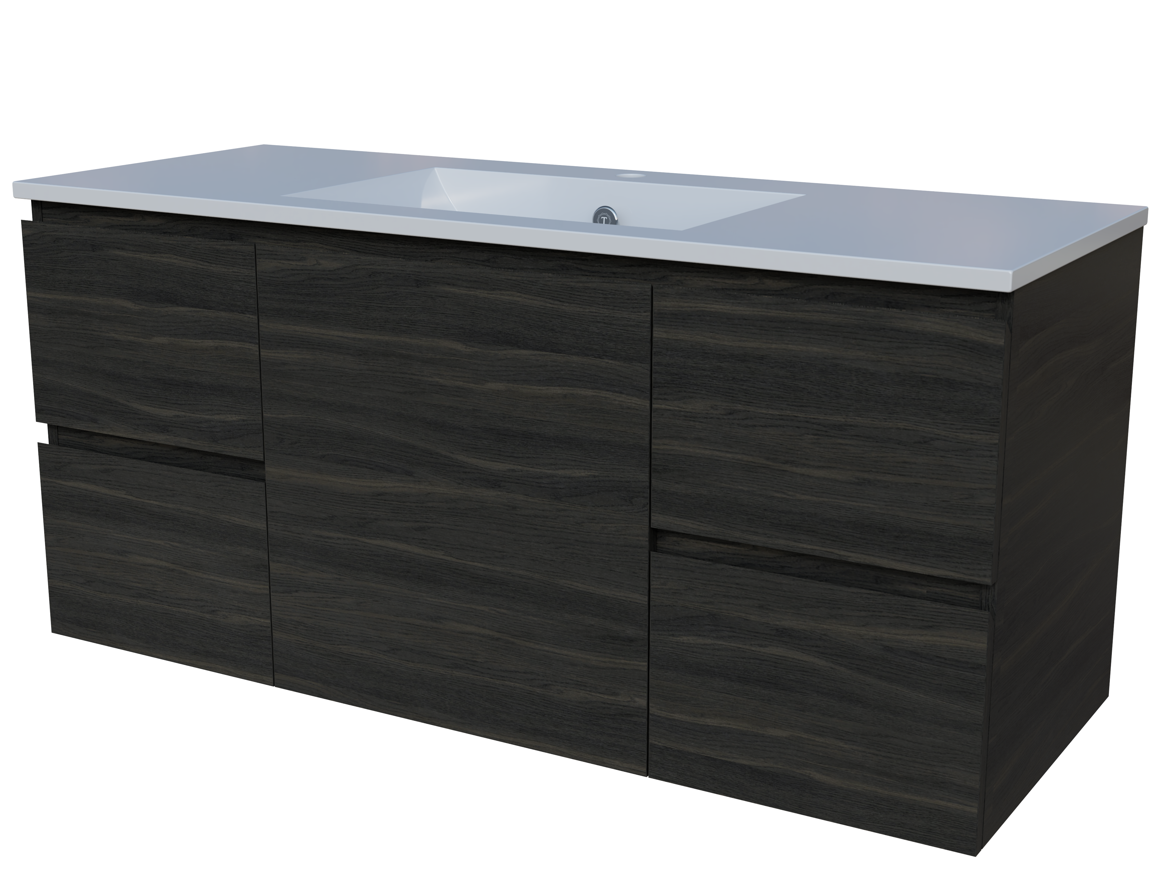 Carlo Vanity 1200mm Centre Bowl Alpha Top Wall Hung
