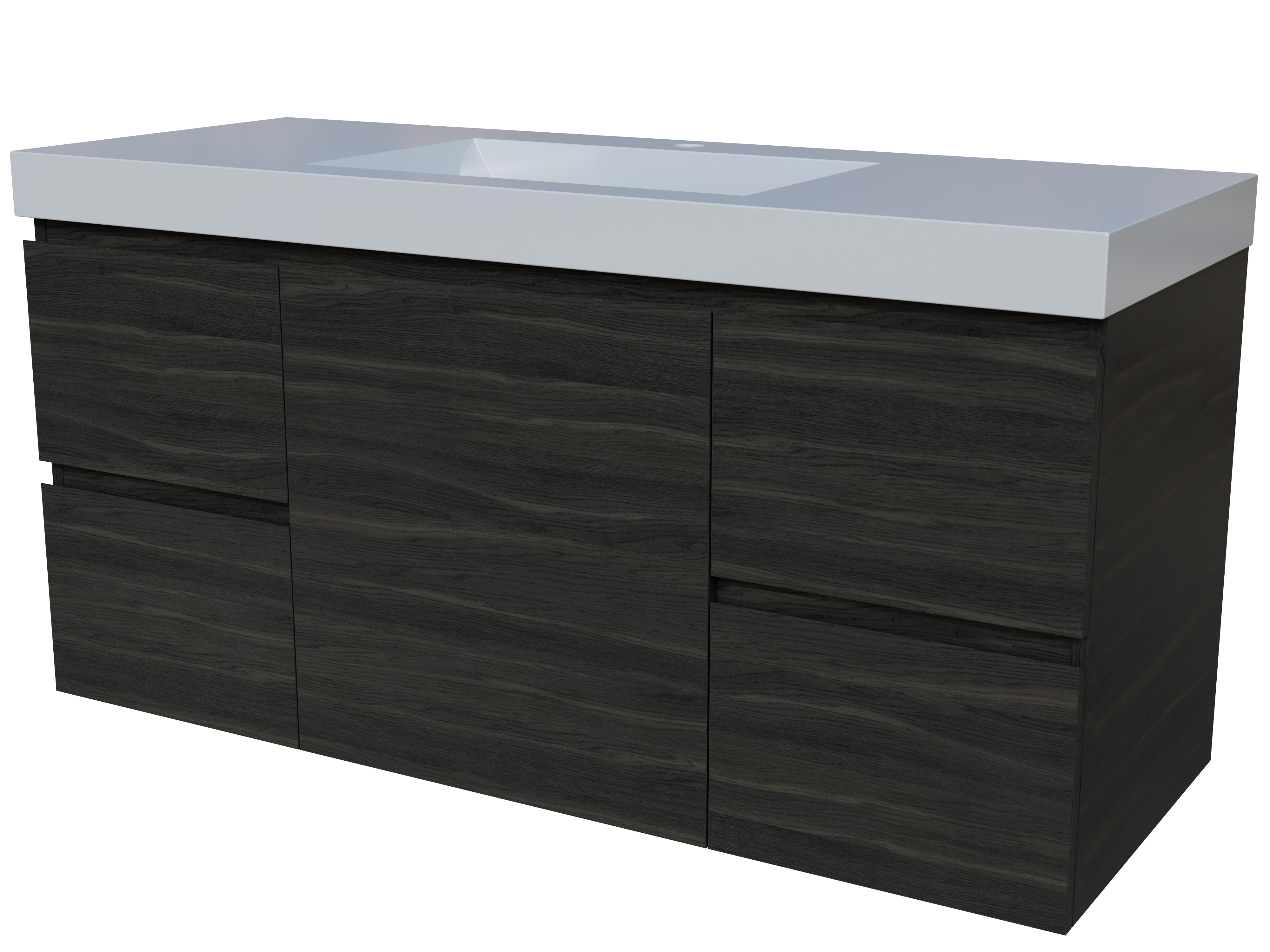 Carlo Vanity 1200mm Centre Bowl 70mm Grand Top Wall Hung
