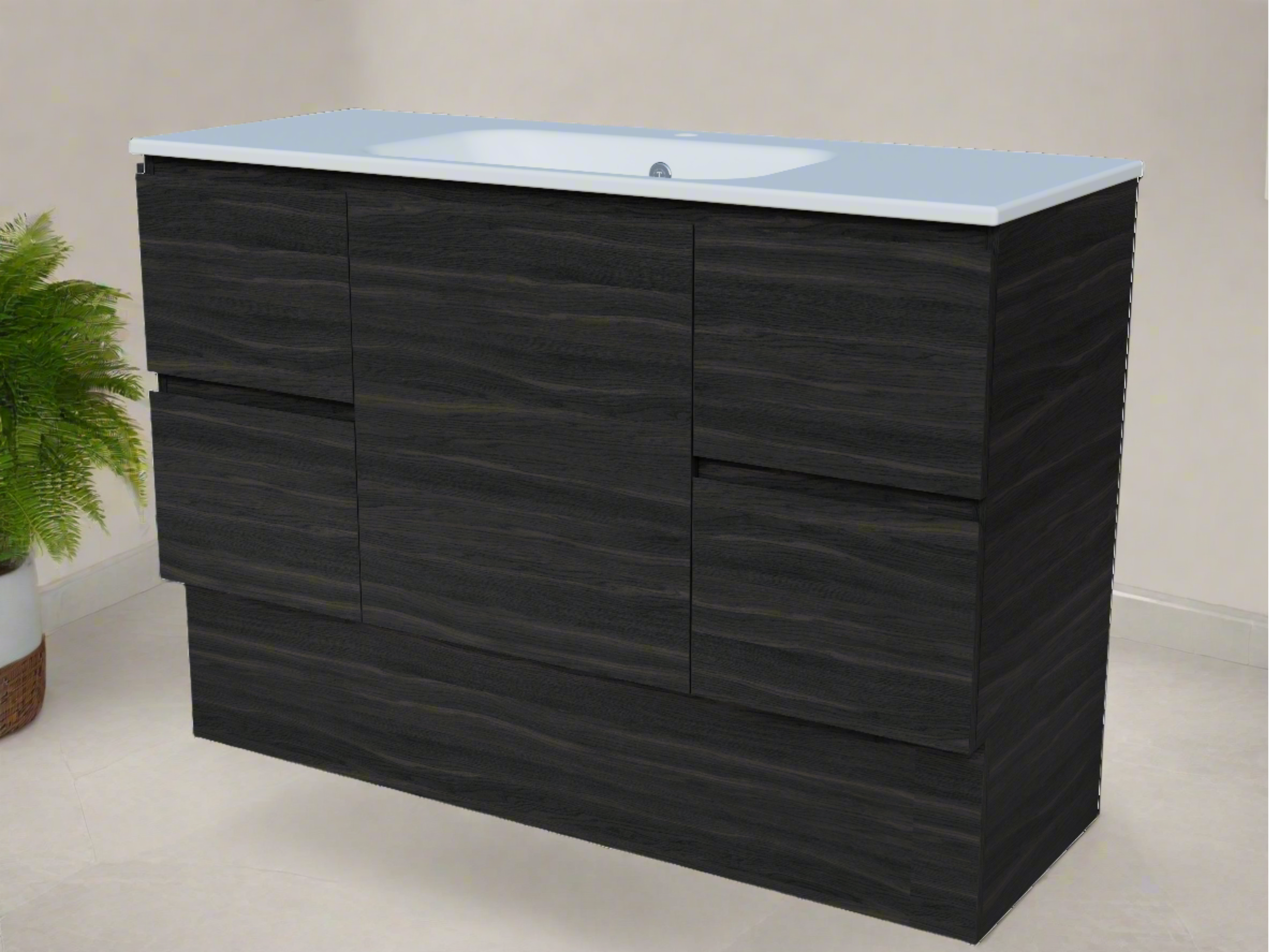 Carlo Vanity 1200mm Centre Bowl Haven Top Floor standing