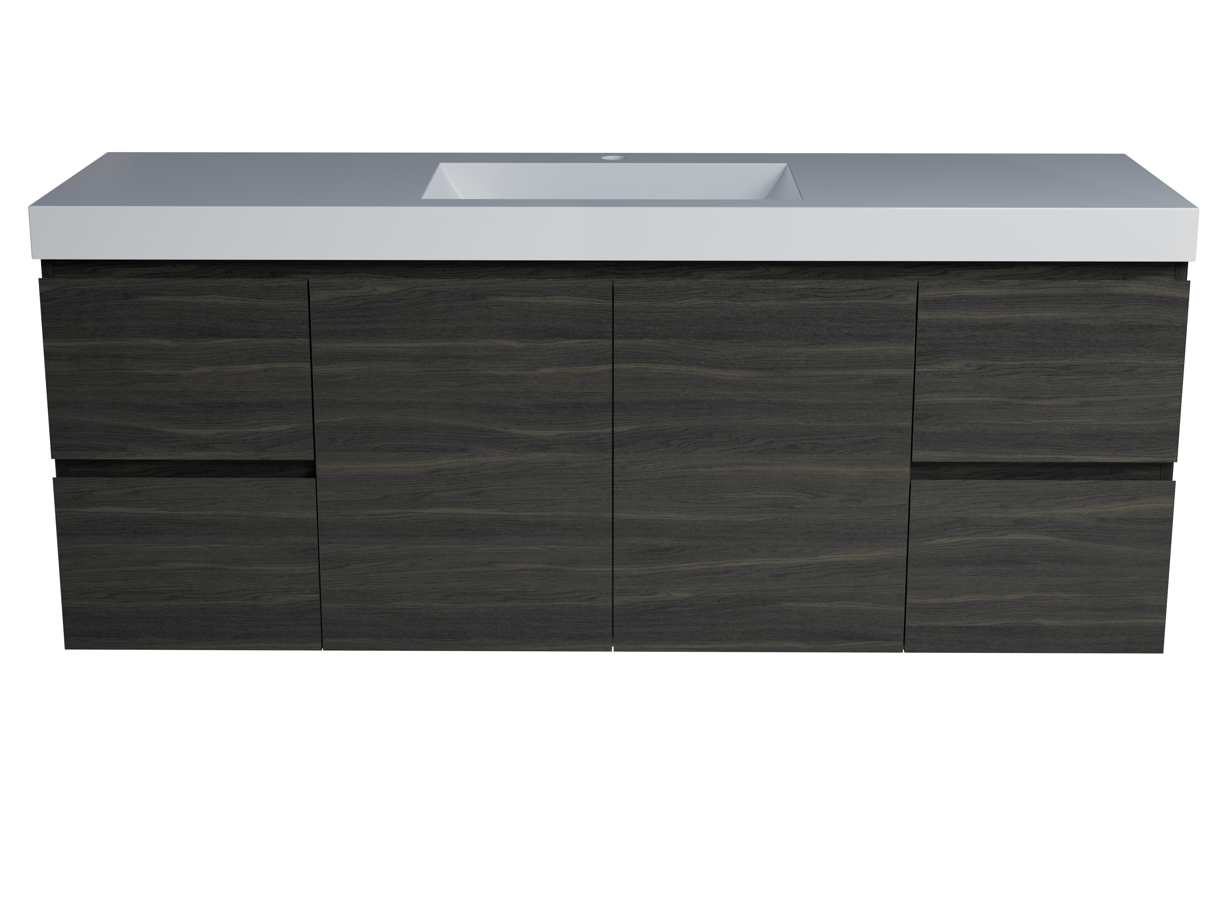 Carlo Vanity 1500mm Centre Bowl 70mm Grand Top Wall Hung
