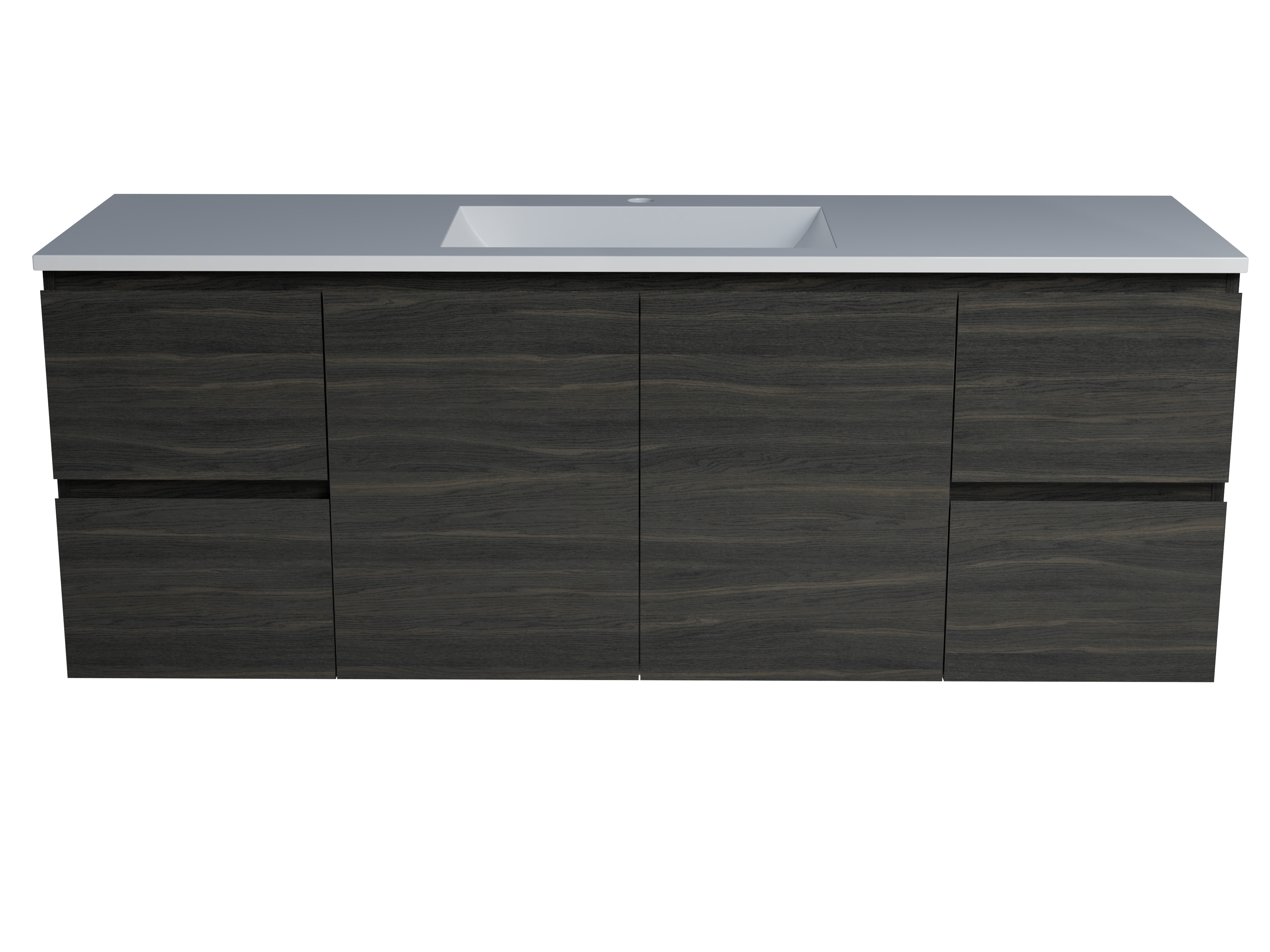 Carlo Vanity 1500mm Centre Bowl Regal Top Wall Hung