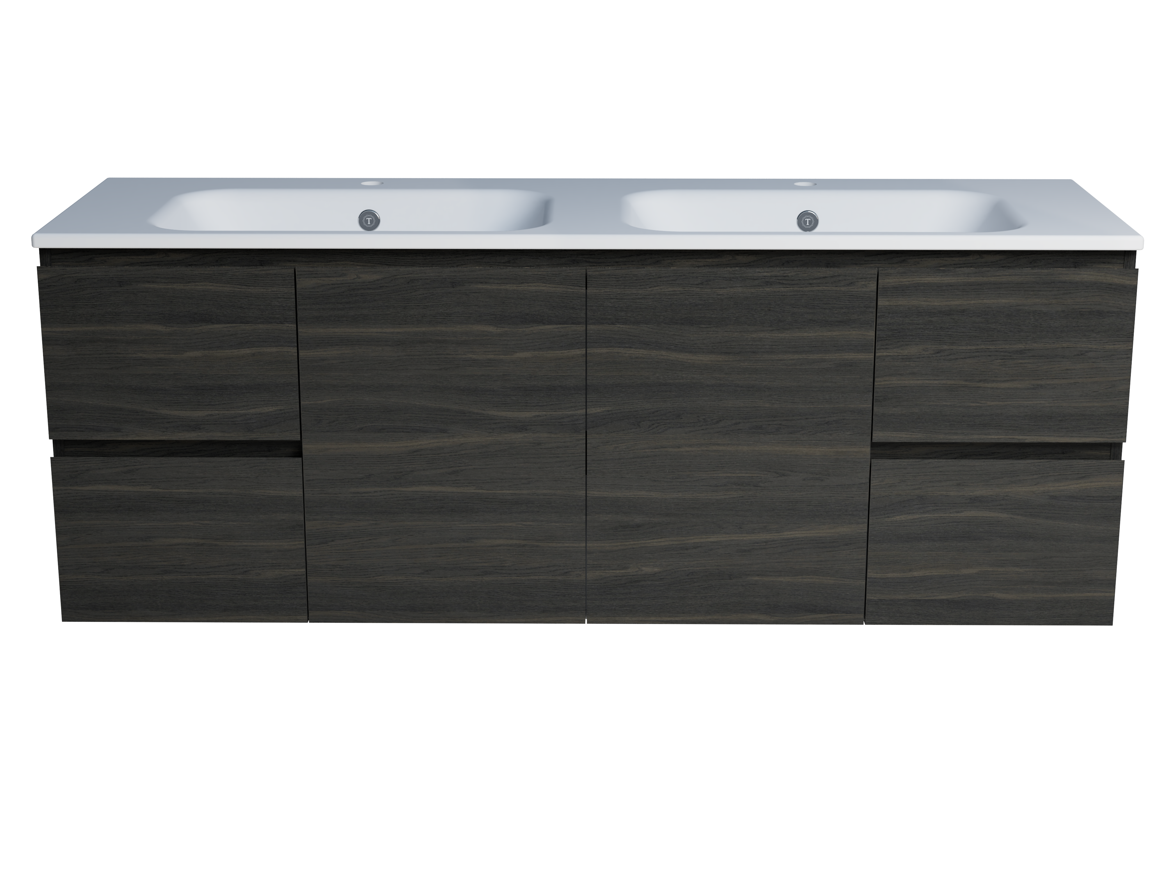 Carlo Vanity 1500mm Double Bowl Haven Top Wall Hung