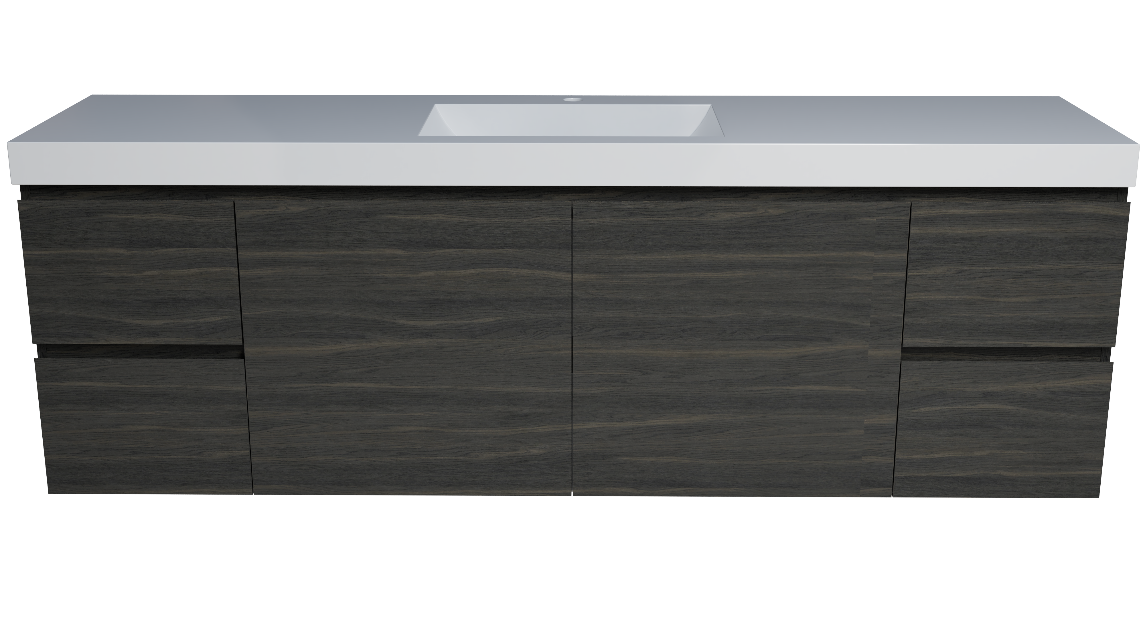 Carlo Vanity 1800mm Centre Bowl 70mm Grand Top Wall Hung
