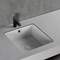 Essence Marberg Undercounter Basin  420mm x 420mm, White Gloss