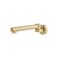 Mimas Round Swivel Bath Spout, Brushed Gold