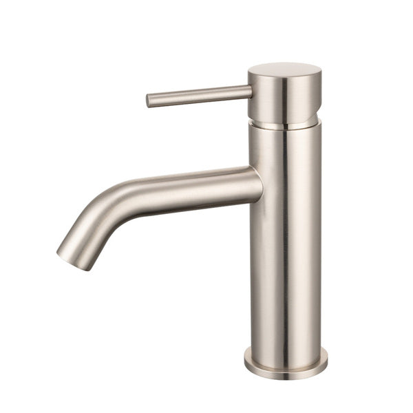 Artline Cold Start Basin Mixer, Brushed Nickel