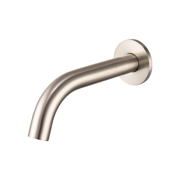 Artline Fixed Bath Spout 180mm, Brushed Nickel