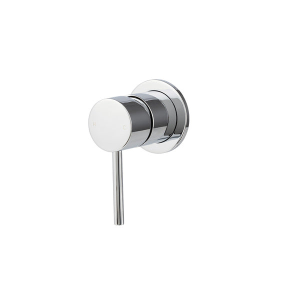 Artline Shower Mixer 60mm Backplate, Chrome