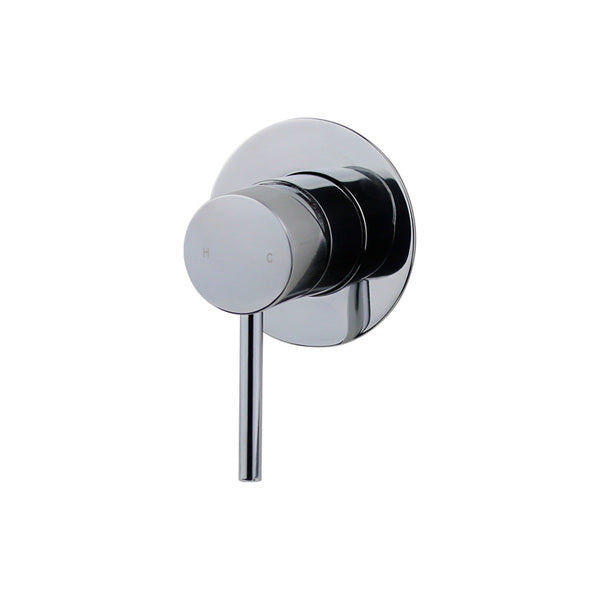 Artline Shower Mixer 80mm Backplate, Chrome