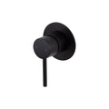 Artline Shower Mixer 80mm Backplate, Matte Black
