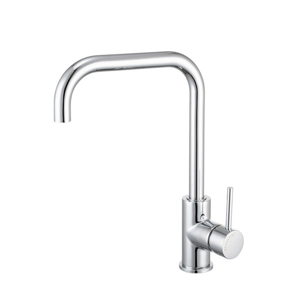 Artline Cold Start Square Neck Sink Mixer, Chrome
