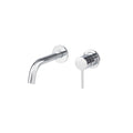 Artline Wall Basin/Bath Mixer no Backplate, Chrome