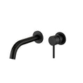 Artline Wall Basin/Bath Mixer no Backplate, Matte Black