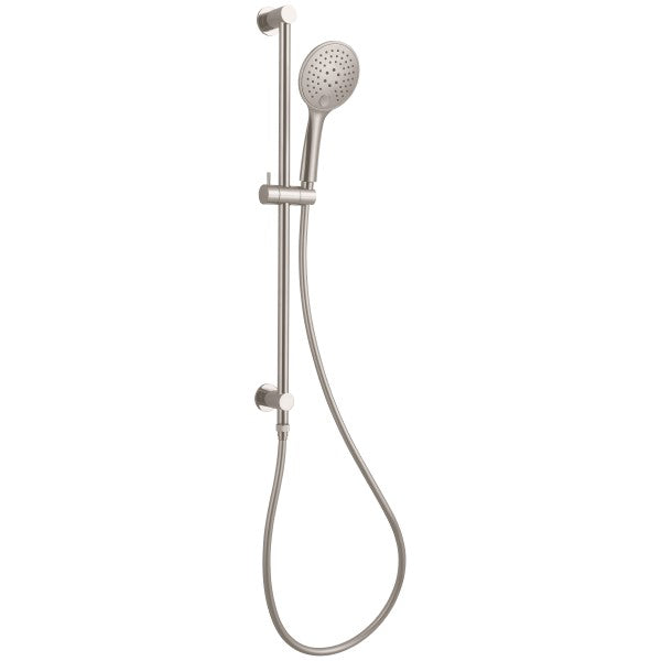 Nero Fresh Round Rail Shower - Brushed Nickel