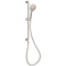 Nero Fresh Round Rail Shower - Brushed Nickel
