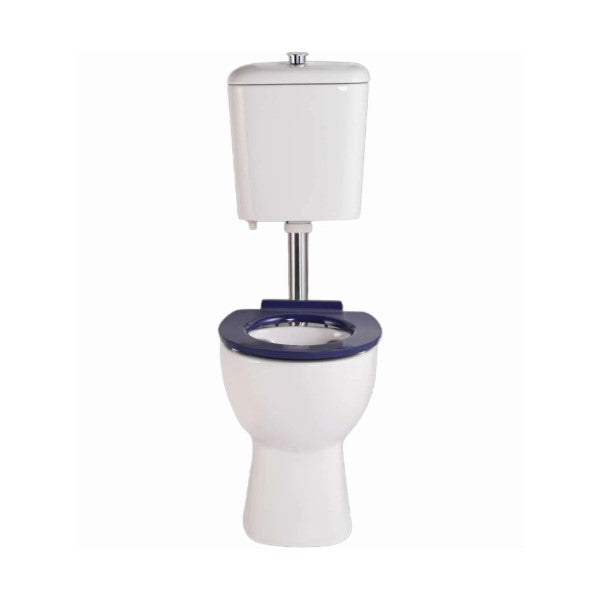 Care+ Casey Connector Care Suite Raised Height - Rimless - Blue Seat