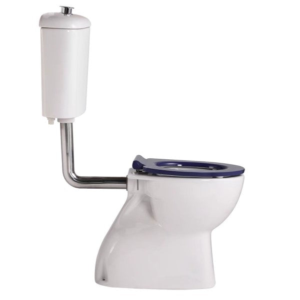 Care+ Casey Connector Care Suite Raised Height - Rimless - Blue Seat
