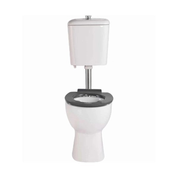 Care+ Casey Connector Care Suite Raised Height - Rimless - Grey Seat