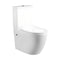 Manor Rimless Back To Wall Suite - White