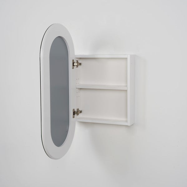 Bubble Mirrored Pill Shaving Cabinet - 450mm