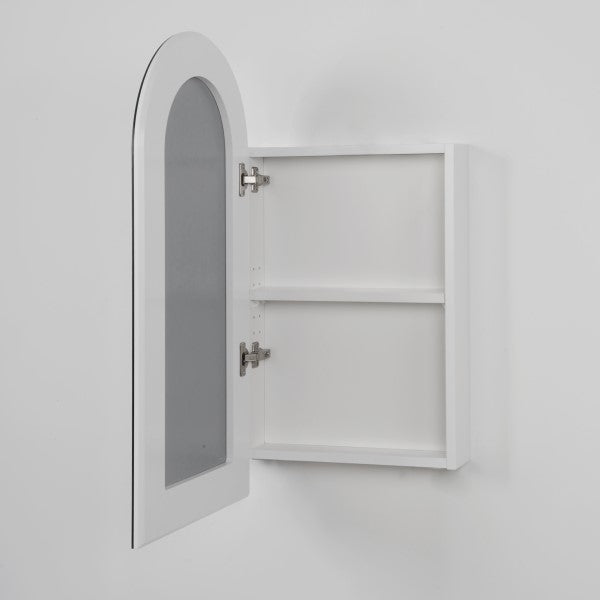 Cathedral Arch Mirrored Shaving Cabinet - 450 x 900mm