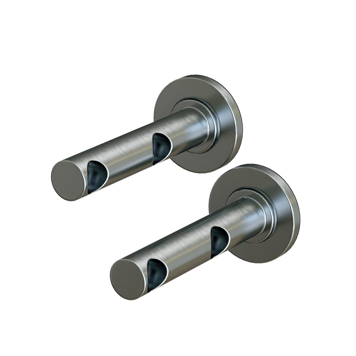 Master Rail 300mm Brushed Nickel Double Towel Rail