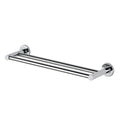 Master Rail 300mm Chrome Double Towel Rail