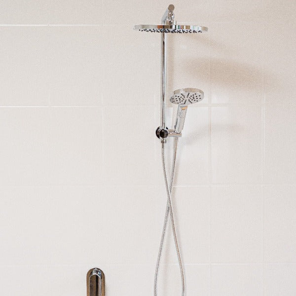 Regal Round Short Combination Shower - Chrome