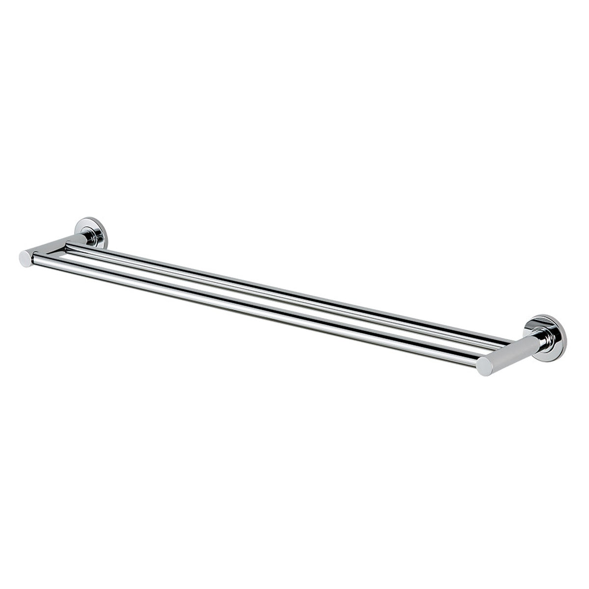Master Rail 1000mm Chrome Double Towel Rail