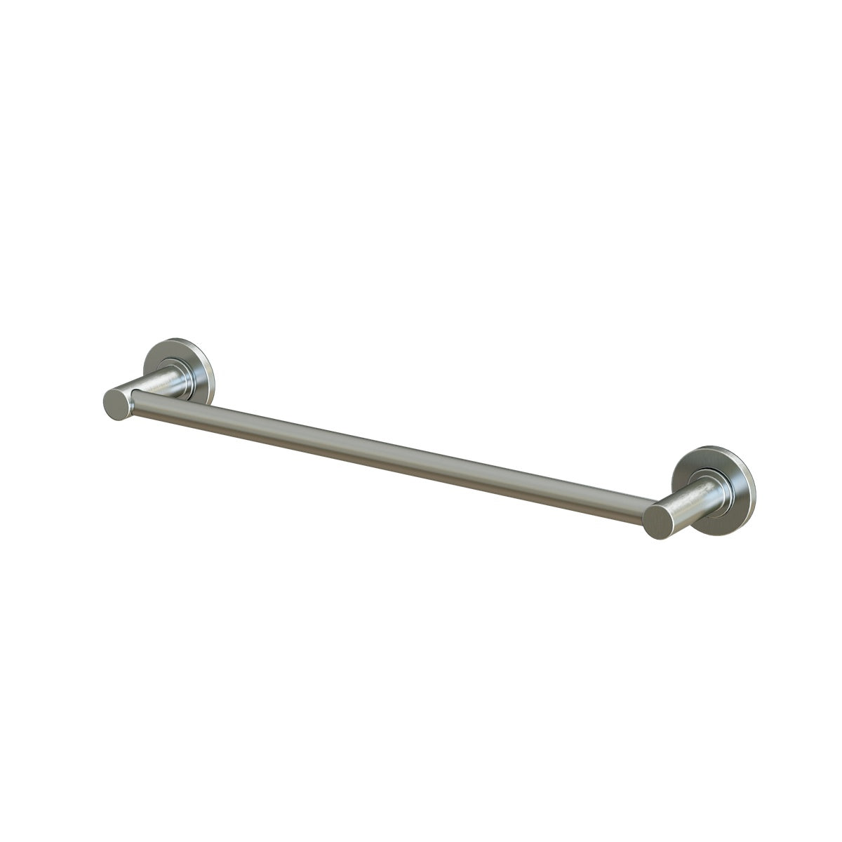 Master Rail 300mm Brushed Nickel Single Towel Rail