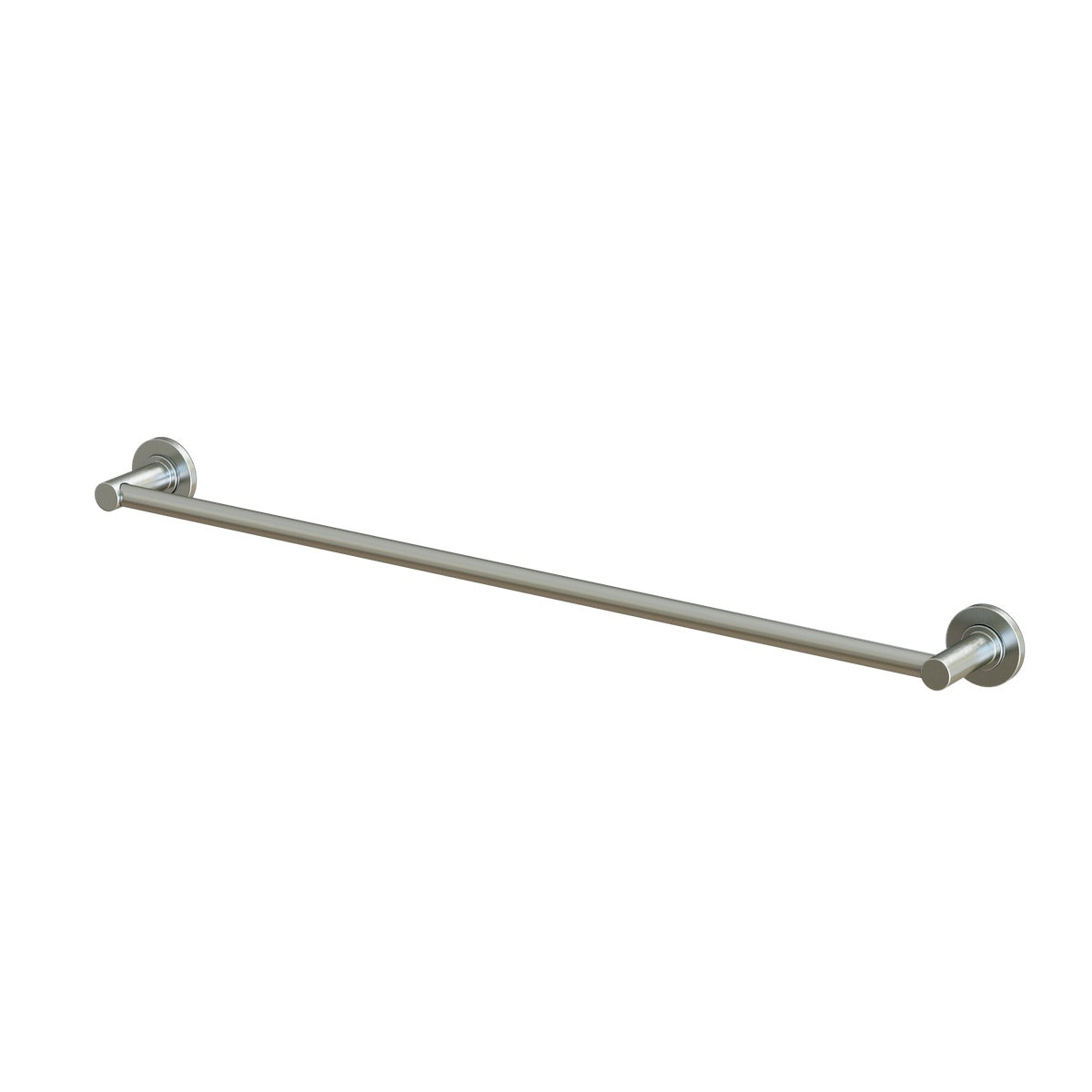 Master Rail 1000mm Brushed Nickel Single Towel Rail