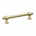 Turner Hastings Fanetta 128mm Cabinetry Handle, Brushed Brass image