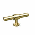 Turner Hastings Fanetta T-Bar Cabinetry Handle, Brushed Brass image
