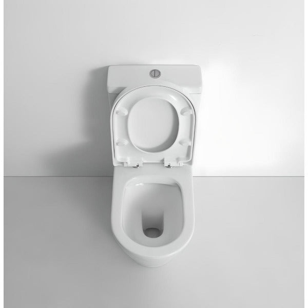 Fairfield Rimless Back To Wall Suite - Nano, White