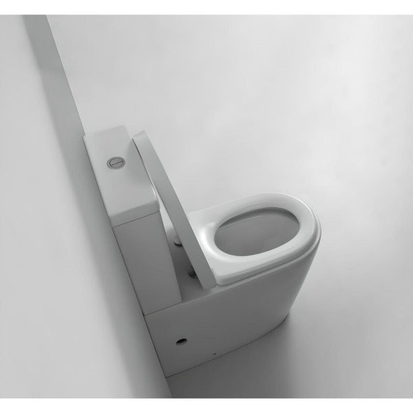Fairfield Rimless Back To Wall Suite - Nano, White