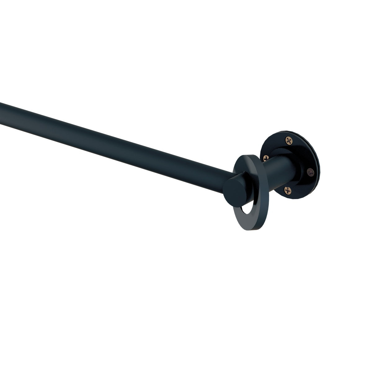 Master Rail 900mm Single Towel Rail - Matte Black
