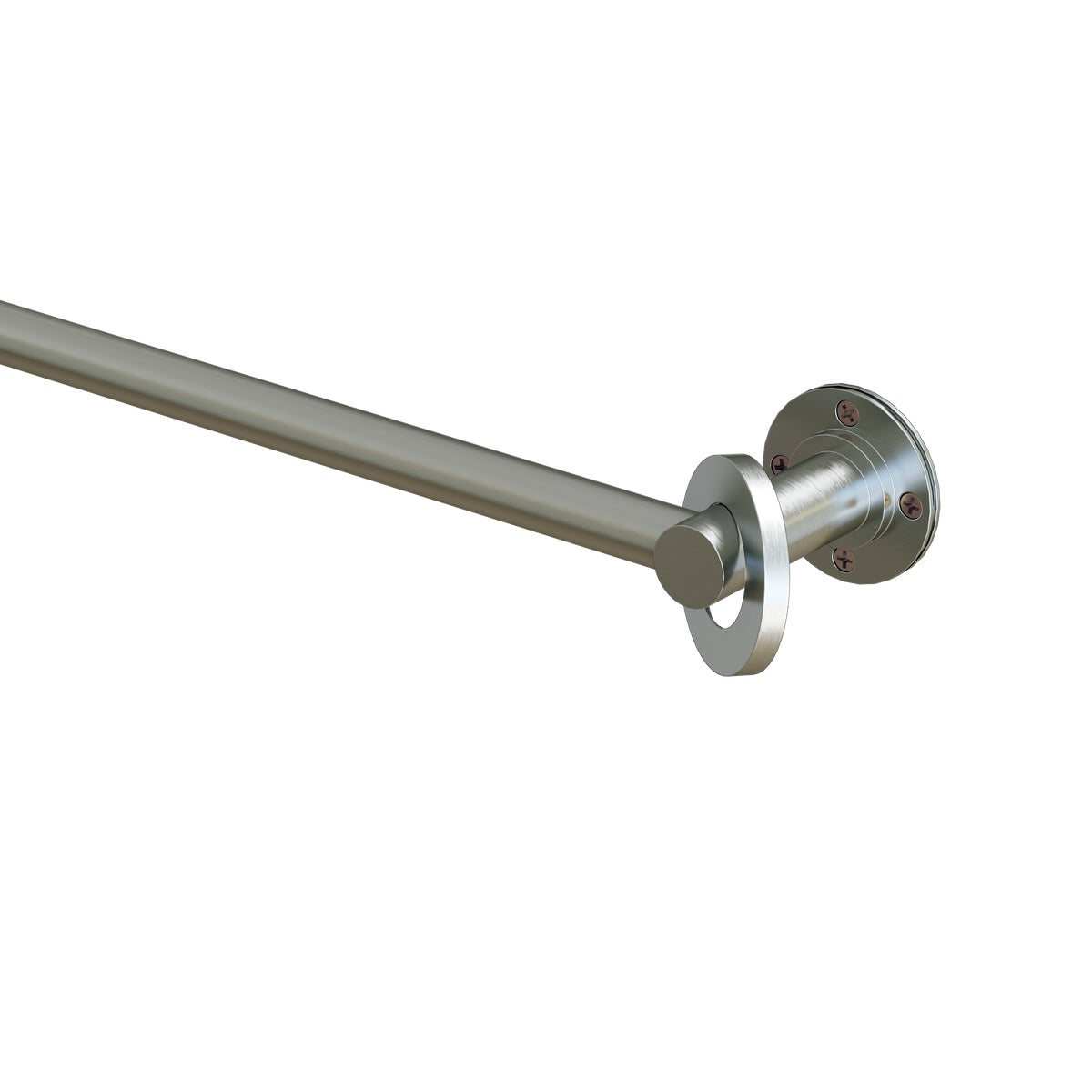 Master Rail 300mm Brushed Nickel Single Towel Rail