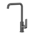 Fresh Square Neck Sink Mixer - Gunmetal Grey