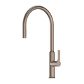 Greens Craft Pulldown Kitchen Mixer with Chef's Spout Brushed Bronze PVD