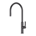 Greens Craft Pulldown Kitchen Mixer with Chef's Spout Gunmetal PVD