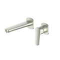 Greens Mayson Lead Free Wall Basin Mixer Set - Brushed Nickel